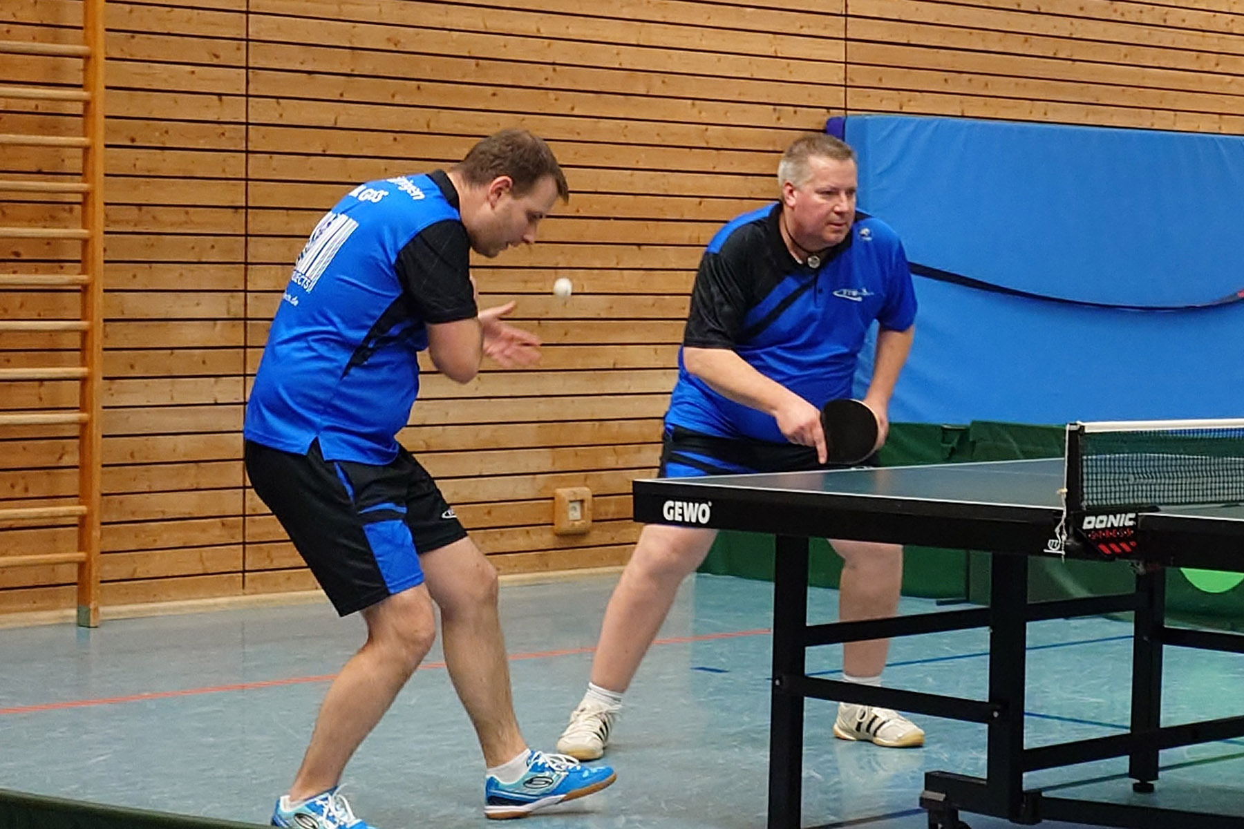 Für Michi Gross und „Gottfried“ Ott reichte es in der Kreisliga nicht zum erhofften Punktgewinn.